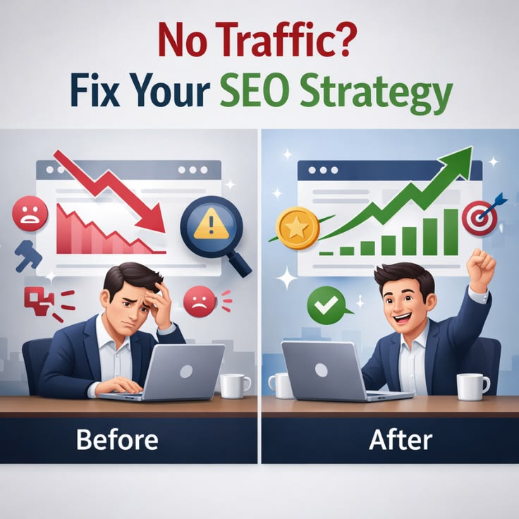 Why Your Website Isn't Getting Traffic (And How to Change That)